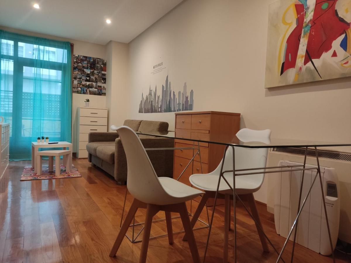 Апартаменты Pleno Centro, Terraza, Principe, 5 Min Casco Vello Y Estacion Ave Виго Экстерьер фото