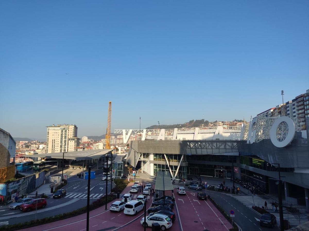 Апартаменты Pleno Centro, Terraza, Principe, 5 Min Casco Vello Y Estacion Ave Виго Экстерьер фото